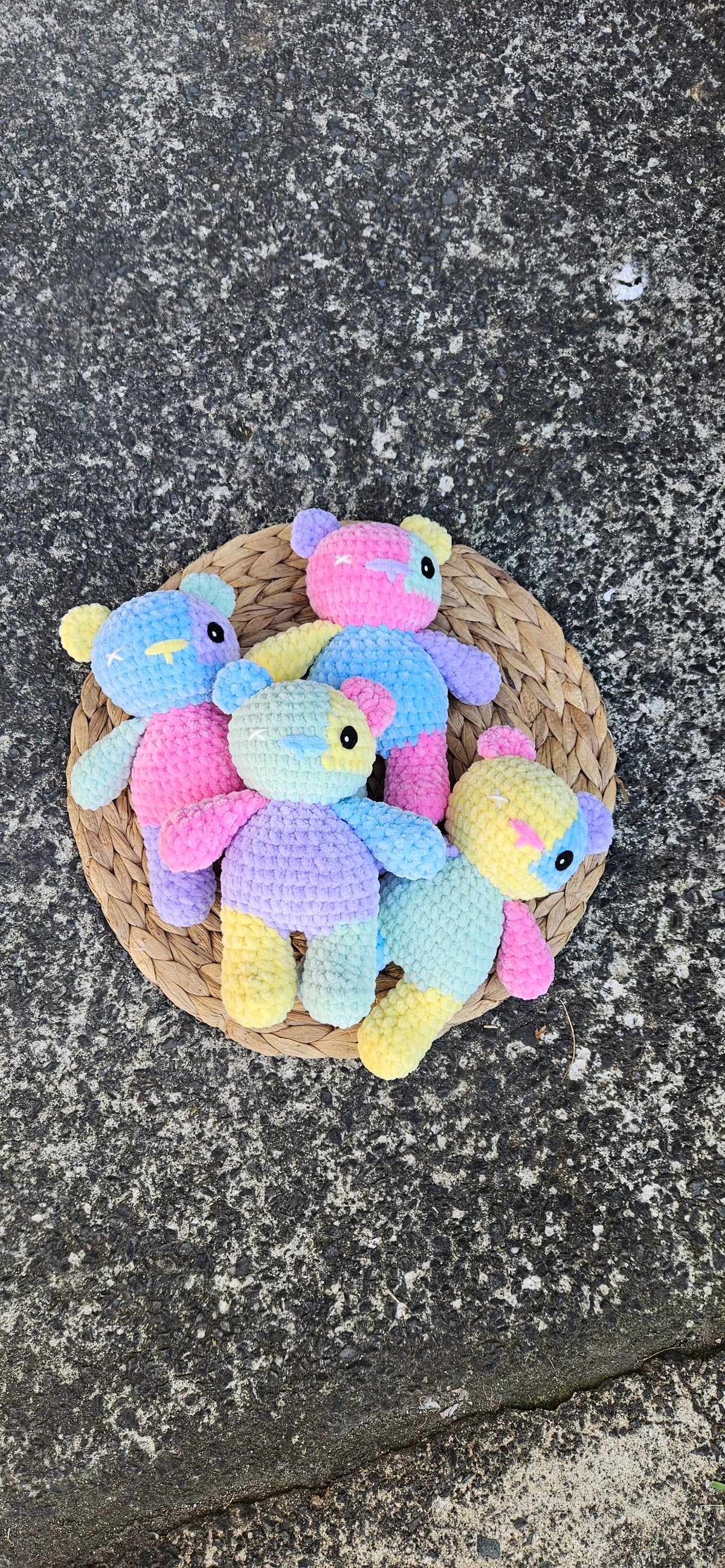 L - Bear - Patch - pastel
