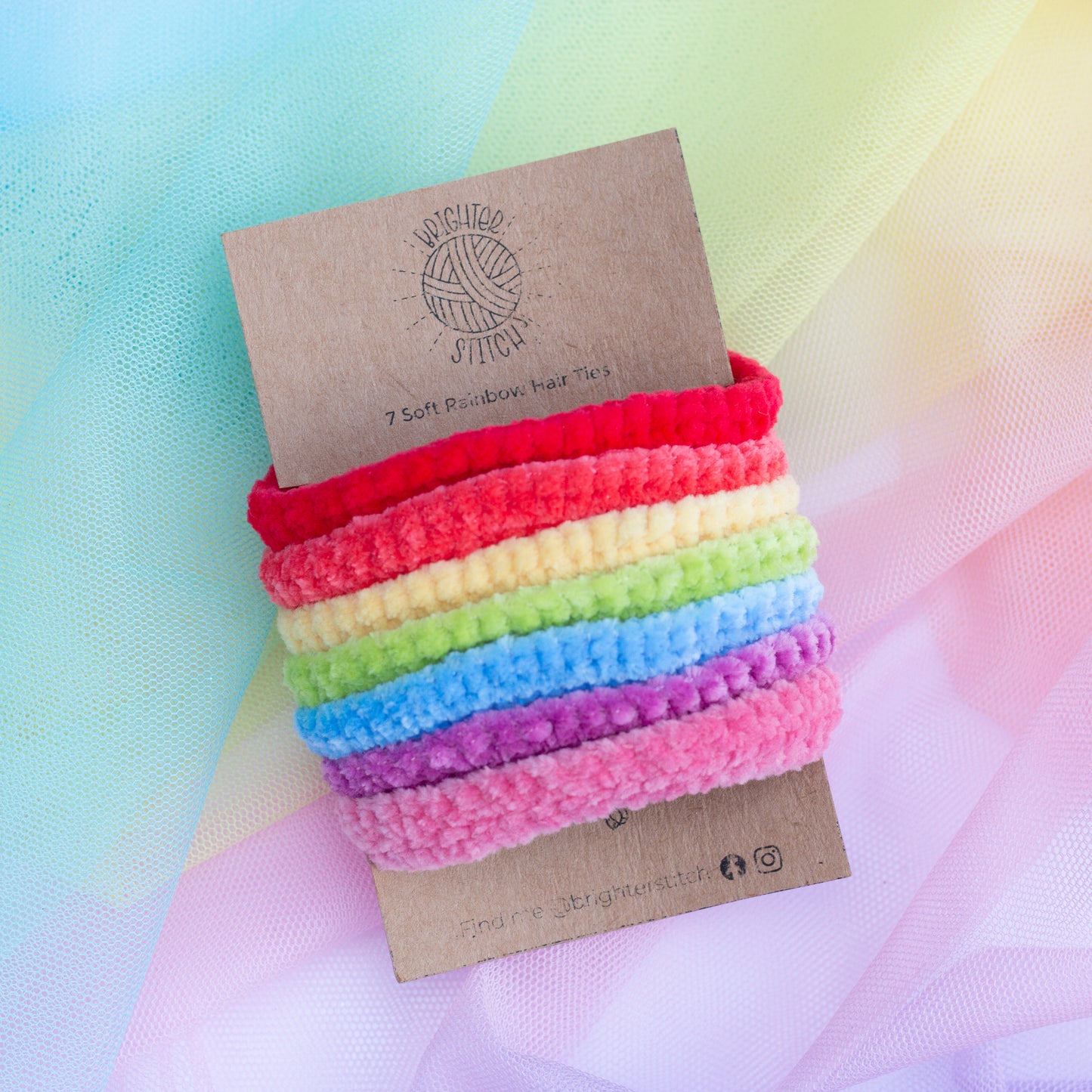 Rainbow Hairties