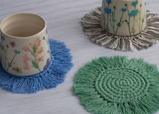 Fringe Coasters