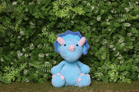Blue Triceratops