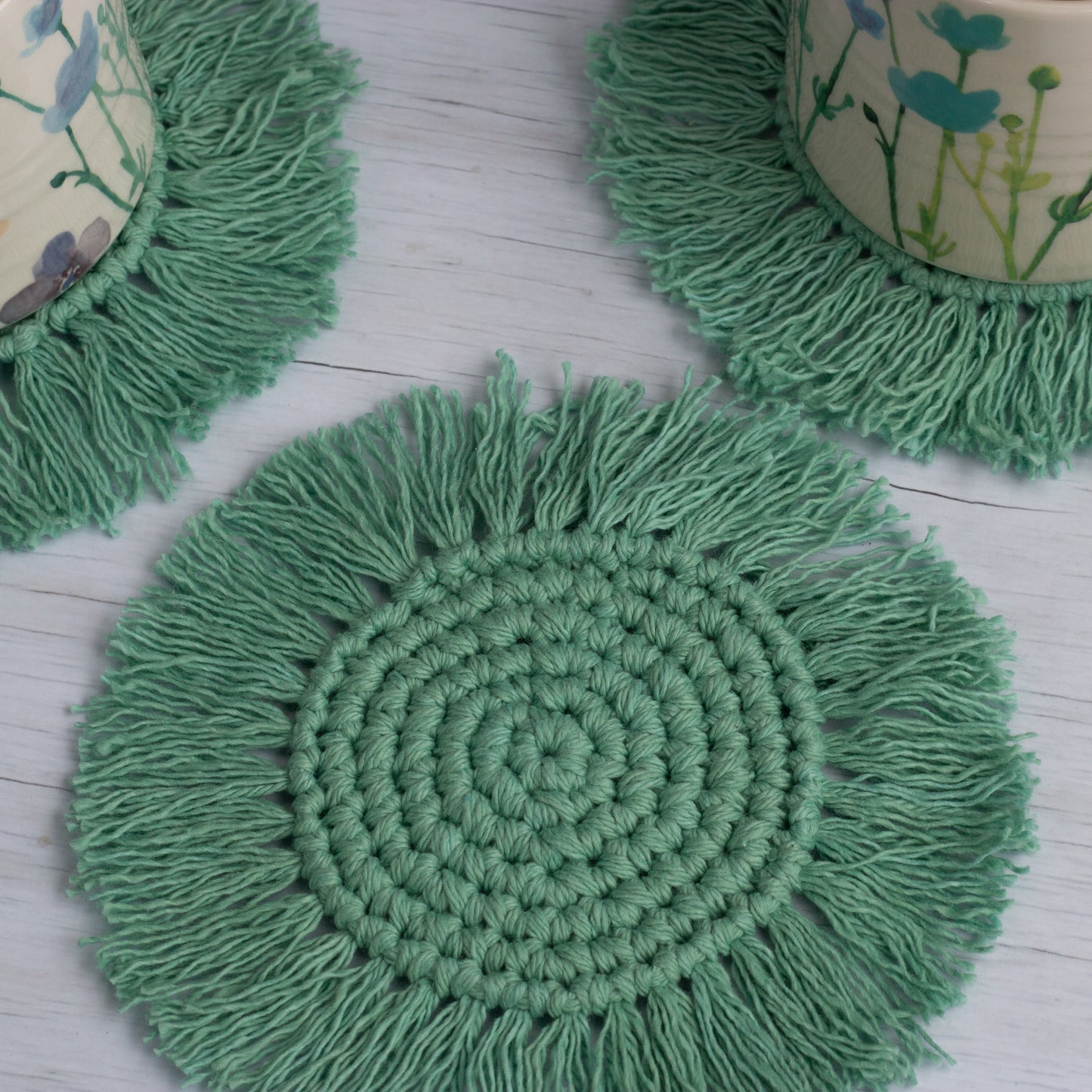 Fringe Coasters